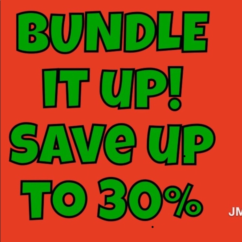 SALE!! Bundle now! 30% off when you buy 5!